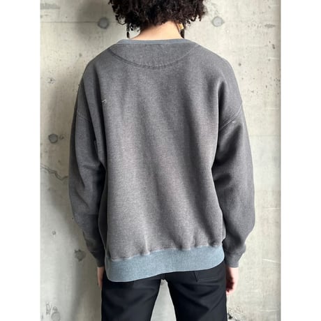90s embroidery sweat shirt
