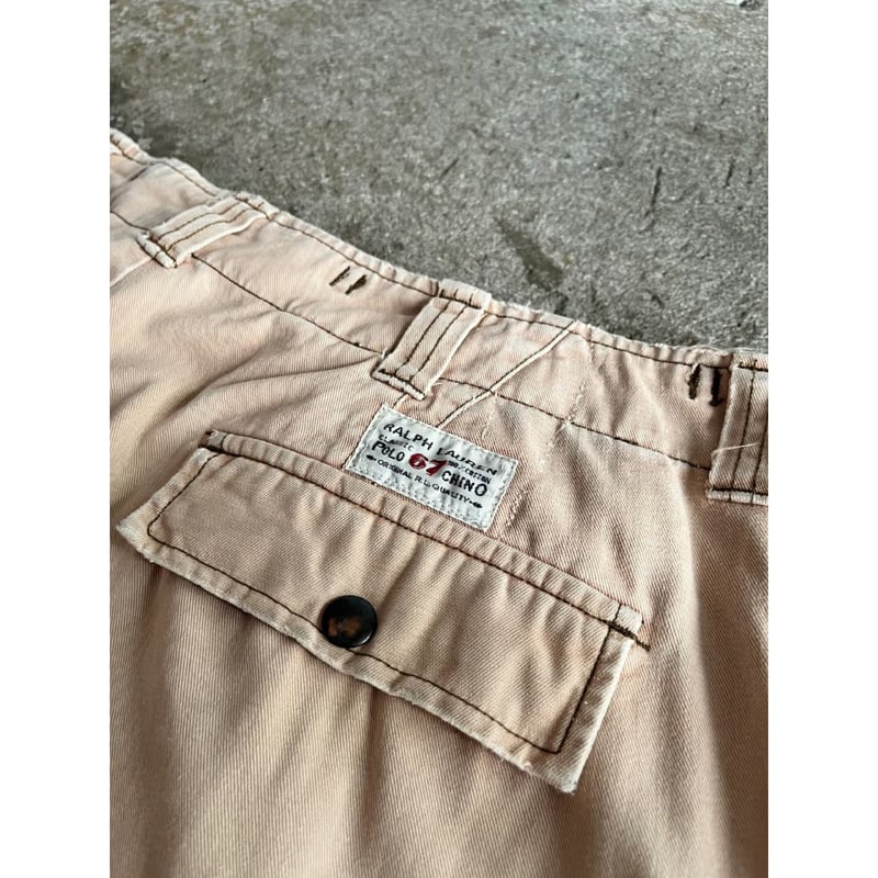 90s “Polo by Ralph Lauren” cotton cargo pants |
