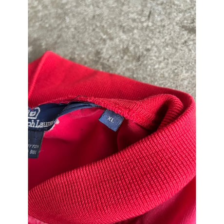 90s “Polo by Ralph Lauren” sun faded cotton zip up jacket
