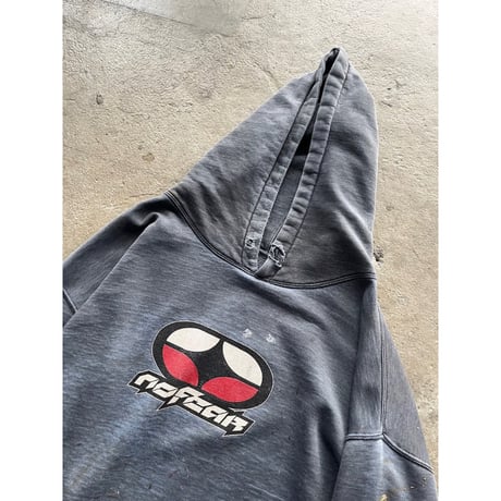 90s~00s “NO FEAR” sun faded sweat hoodie