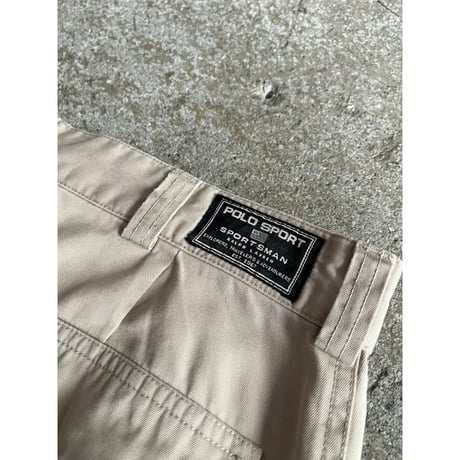 00s “POLO SPORT” cotton baker pants