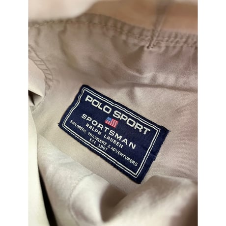 00s “POLO SPORT” cotton baker pants
