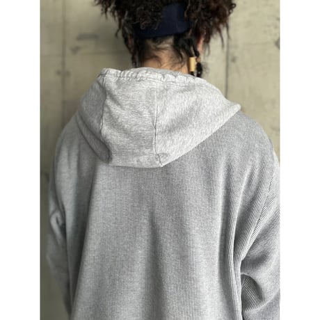 00s thermal lined sweat zip up hoodie