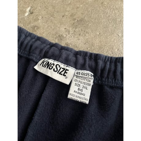90s "KING SIZE" 3XL sweat wide shorts