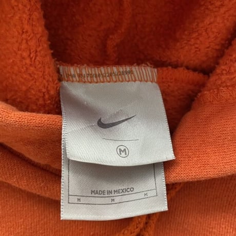 90~00s "NIKE" center swoosh sweat parker