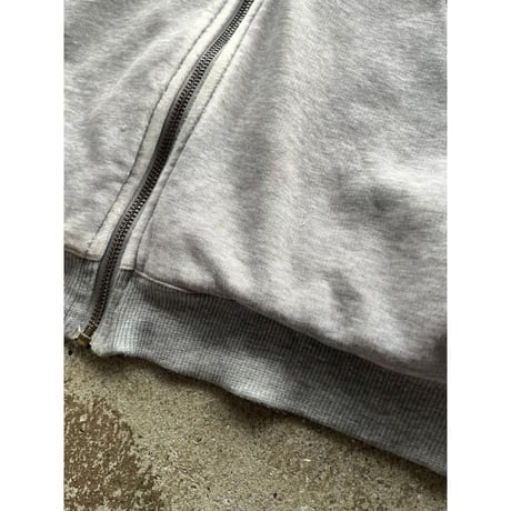 00s thermal lined sweat zip up hoodie