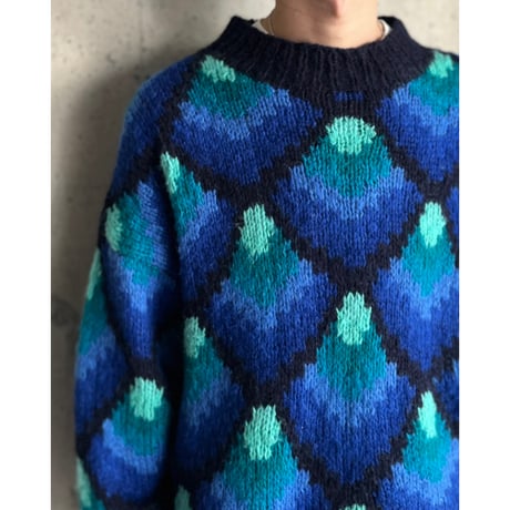 80s~90s “KIKIT” wool blend knit sweater