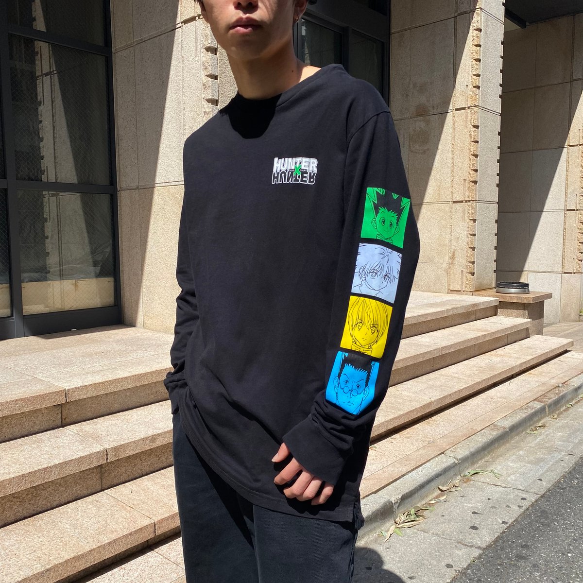 HUNTER × HUNTER print L/S tee | KINSELLA Online