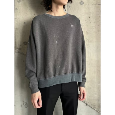 90s embroidery sweat shirt