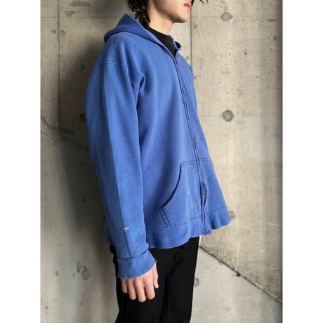 90s~00s sweat zip up hoodie