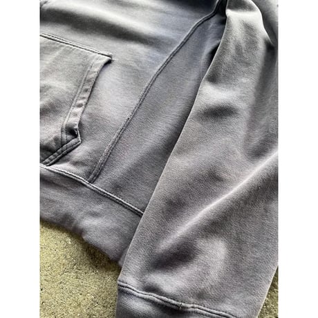 00s “MAINE” sun faded sweat zip up hoodie