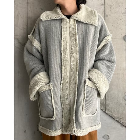 90s “ORVIS” boa fleece jacket