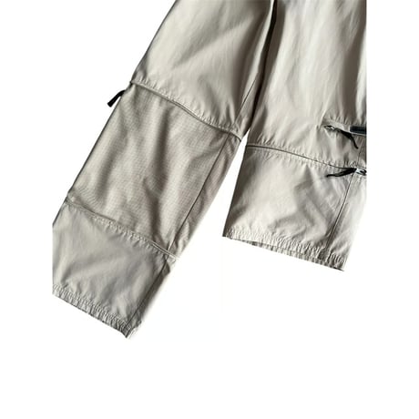 00s cotton blend 2way wide pants