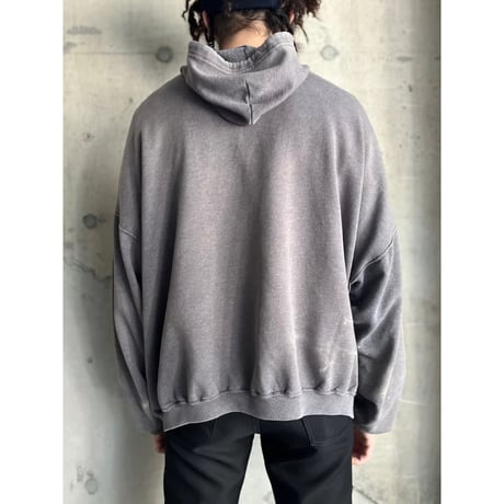 00s~ sun faded sweat zip up hoodie