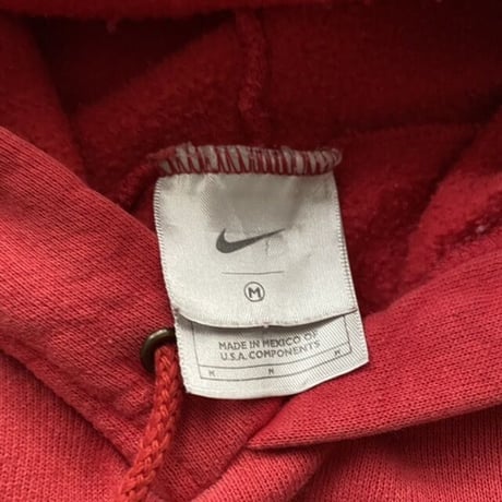 90~00s "NIKE" center swoosh sweat parker