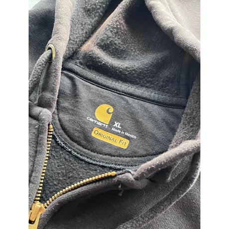 00s~ “CARHARTT” sun faded sweat zip up hoodie
