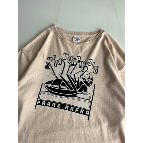 00s~ "FRANZ KAFKA" print t-shirt