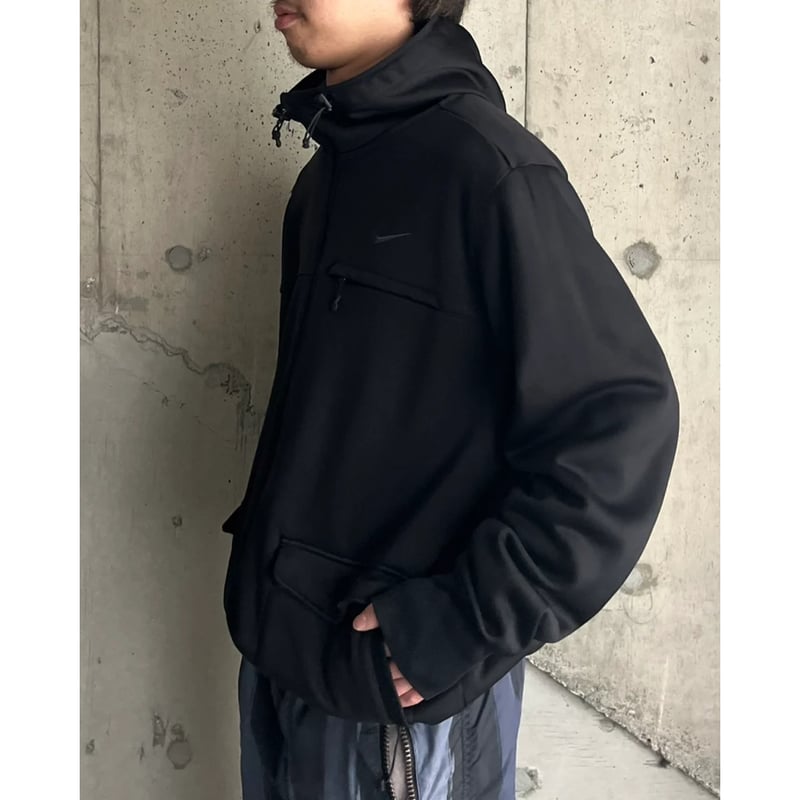 00s NIKE ギミックソフトシェルジャケット 2way ベスト 異素材 00s NIKE ギミックソフトシェルジャケット 2way ベスト 異素材