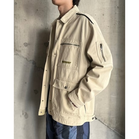 90s “OXBOW” denim coverall jacket