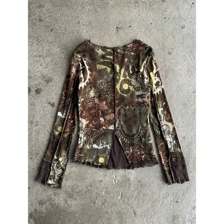 00s "cache cache" see-through tops
