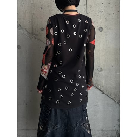 00s metal fittings design dress