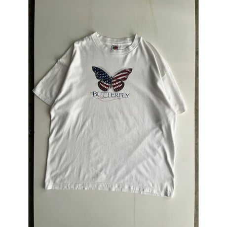 00s "Butterfly" print t-shirt