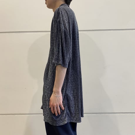 90s "Y.M.L.A" pleats shirt