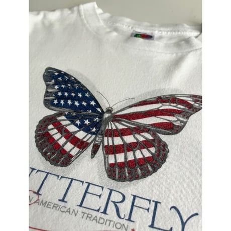 00s "Butterfly" print t-shirt