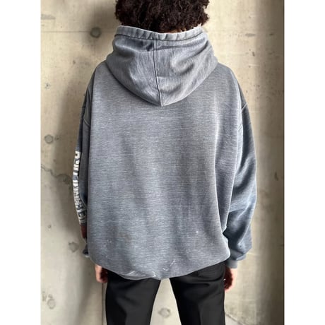 90s~00s “NO FEAR” sun faded sweat hoodie