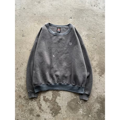 90s embroidery sweat shirt
