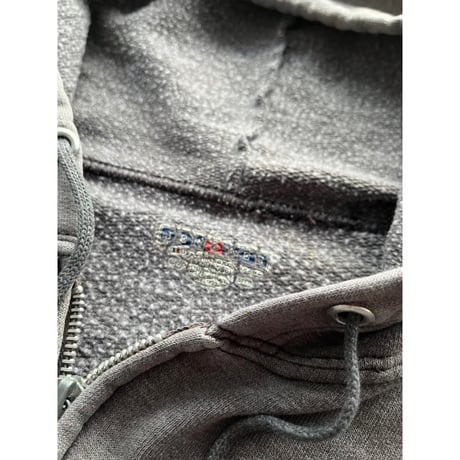 00s~ sun faded sweat zip up hoodie