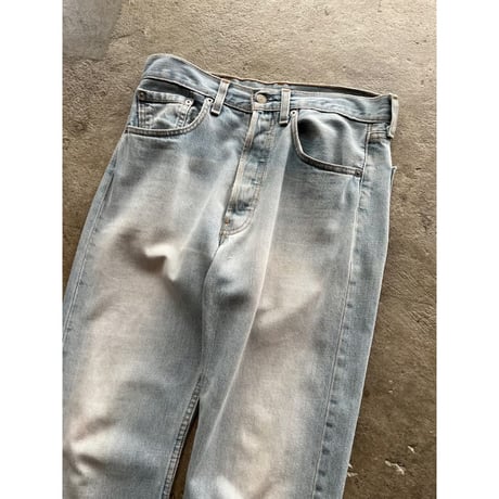 00s "Levi's" 501 hand painted denim pants