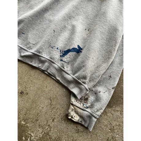 00s painted embroidery sweat hoodie