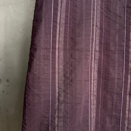 00s layered design long dress