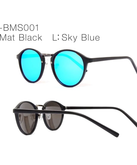 【4colors】Boston mirror sunglasses