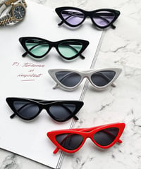 【5colors】cateye2 sunglasses