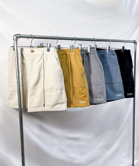 【5colors】Corduroy short pants