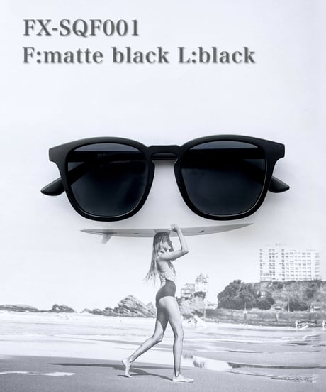 【4colors】square frame sunglasses