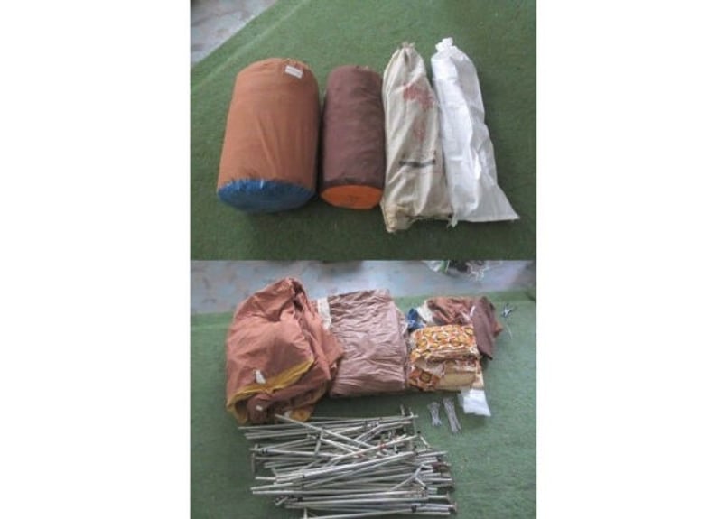 フランス　ビンテージ　テント　Messager A型 1811011】MESSAGER MAISON 7 | CHATEAU CAMP VINTA