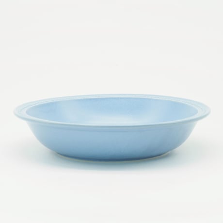 生産終了商品のため在庫限り【M051bg】パンとごはんと...　リムドット ラウンドボウル L blue-gray