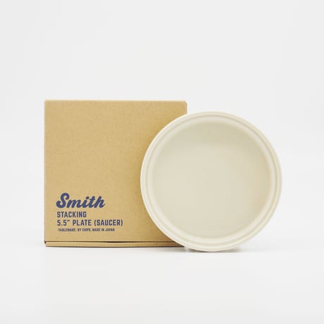 【SM003wh】Smith Stacking 5.5" Plate -vanilla-