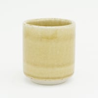 【H002kz】Heuge CUP kizeto（湯呑み 黄瀬戸）