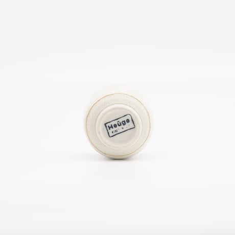 【H010sn】Heuge Sake Cups set 2 shino（ぐい呑み2個セット 志野）