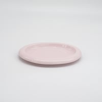 【M062pk】パンとごはんと... ポップな器 OVAL PLATE S ピンク