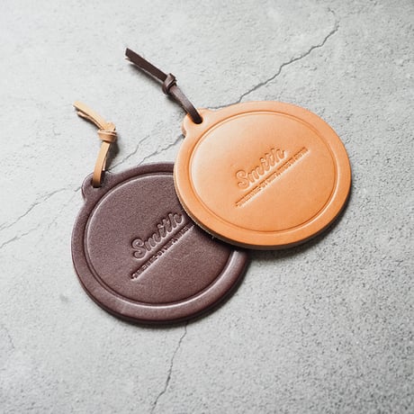 【SM005br】Smith Leather Coaster -Brown-