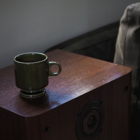 【SM001gr】Smith Stacking Footed Mug -green-