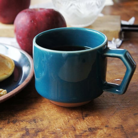 【CS010】CHIPS stack mug. SOLID COLOR d.green