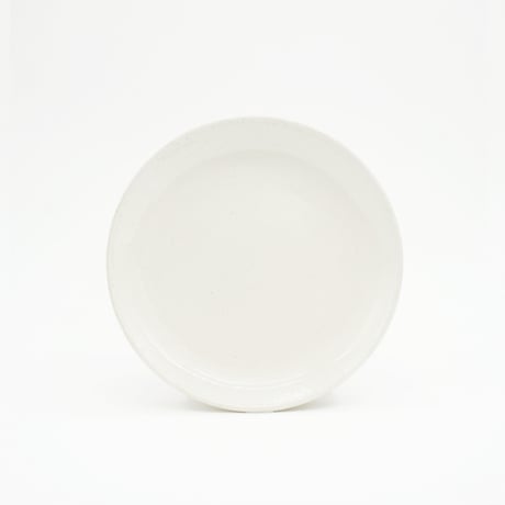 【H005sn】Heuge PLATE S shino（五寸深皿 志野）