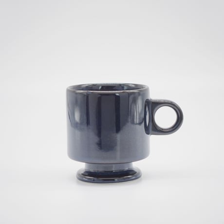 【SM001nv】Smith Stacking Footed Mug -navy-