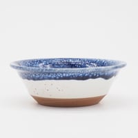 【CB006】CHIPS bowl. PREMIUM white-navy drop